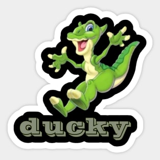 Ducky. Sticker